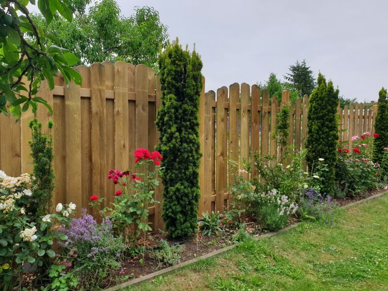 New Wood Fence